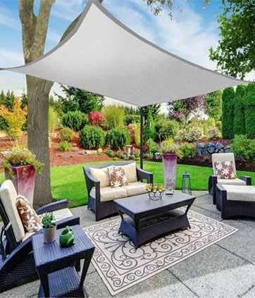 Shaded Seating Area